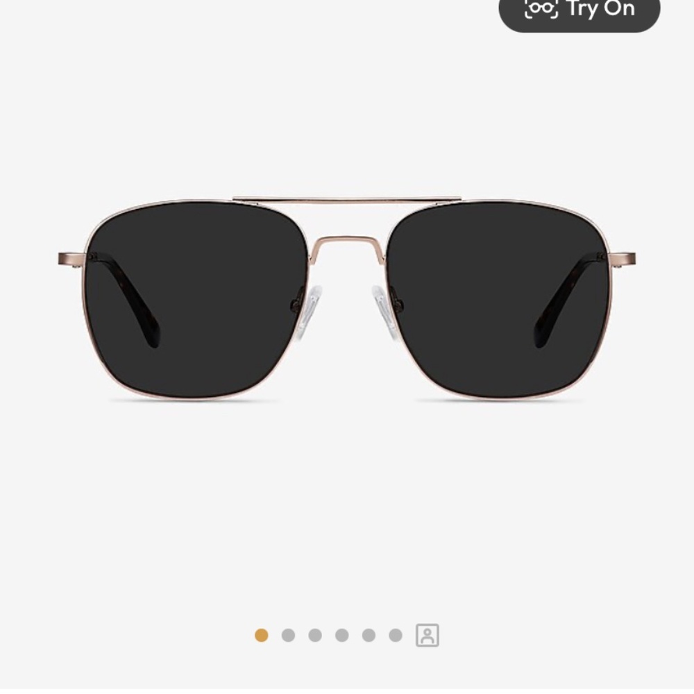 Sun frame aviators